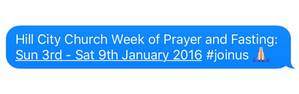Prayer Week 2016